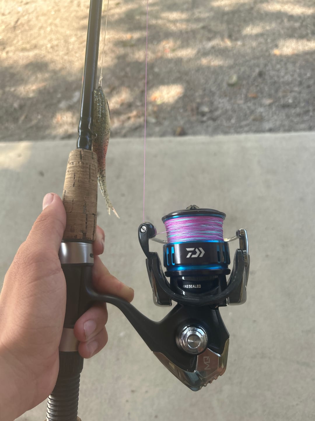 Customer photo review of Braided Fishing Line - 300 Yards, Pro Grade Performance for Saltwater & Freshwater- Beyond Braid