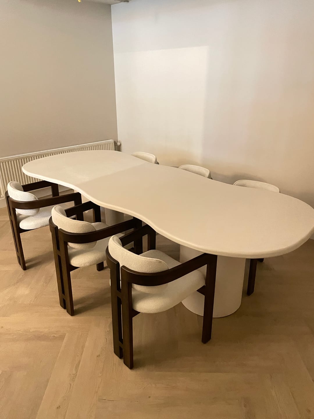Customer photo review of Mokani Designstoelen - Japandi Eetkamerstoelen in Verschillende Kleuren en Stoffen