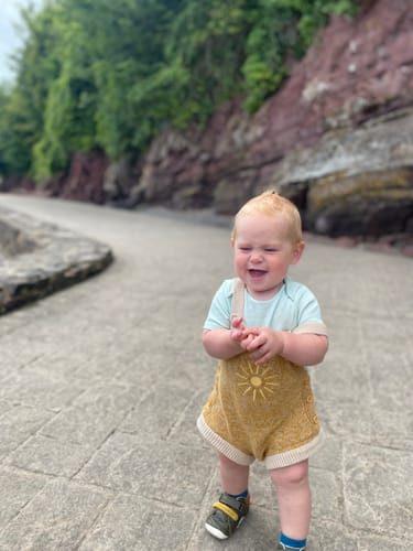 Customer photo review of Sunrise Romper