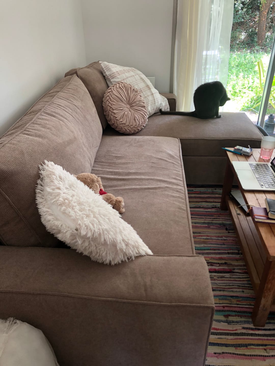 Customer photo review of VILASUND IKEA Sofa Bed with Chaise Longue Cover
