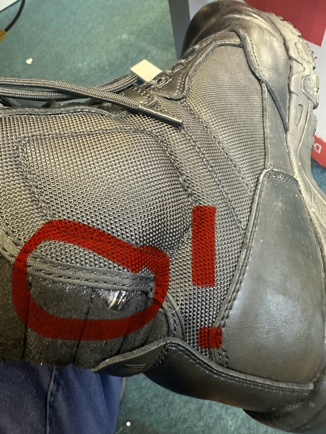Customer photo review of Viper Pro 8.0 + Leather WP Uniform Boots