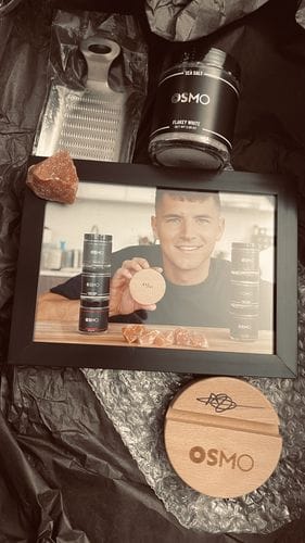 Customer photo review of Flakey White Sea Salt | Chef Collection