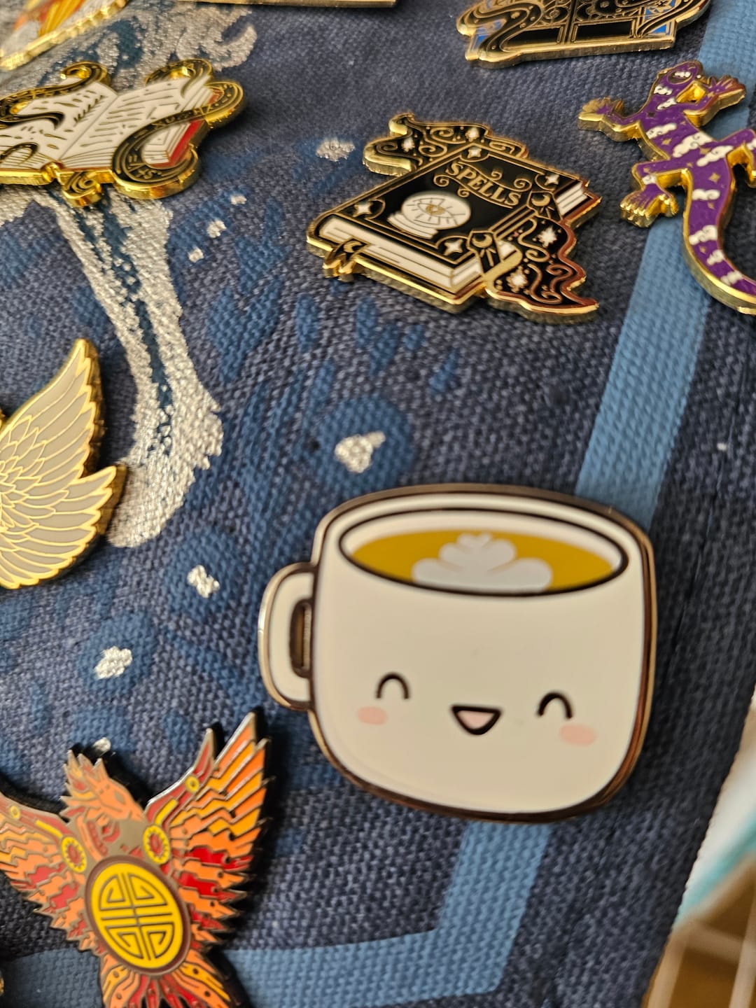 Customer photo review of Capcuccino Pin