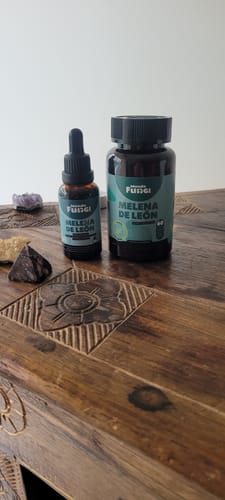 Customer photo review of Pack Cápsulas y Gotas Melena de León