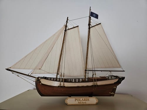 Reseña con foto de un cliente sobre Maqueta Barco Polaris Starter Pack
