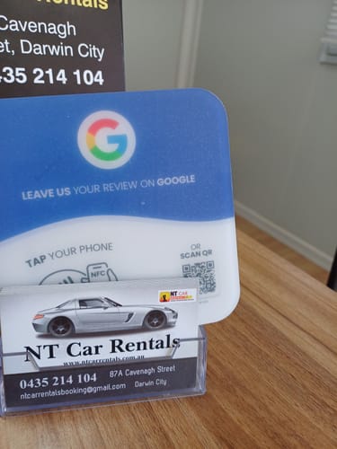 Customer photo review of Google Reviews - Plate