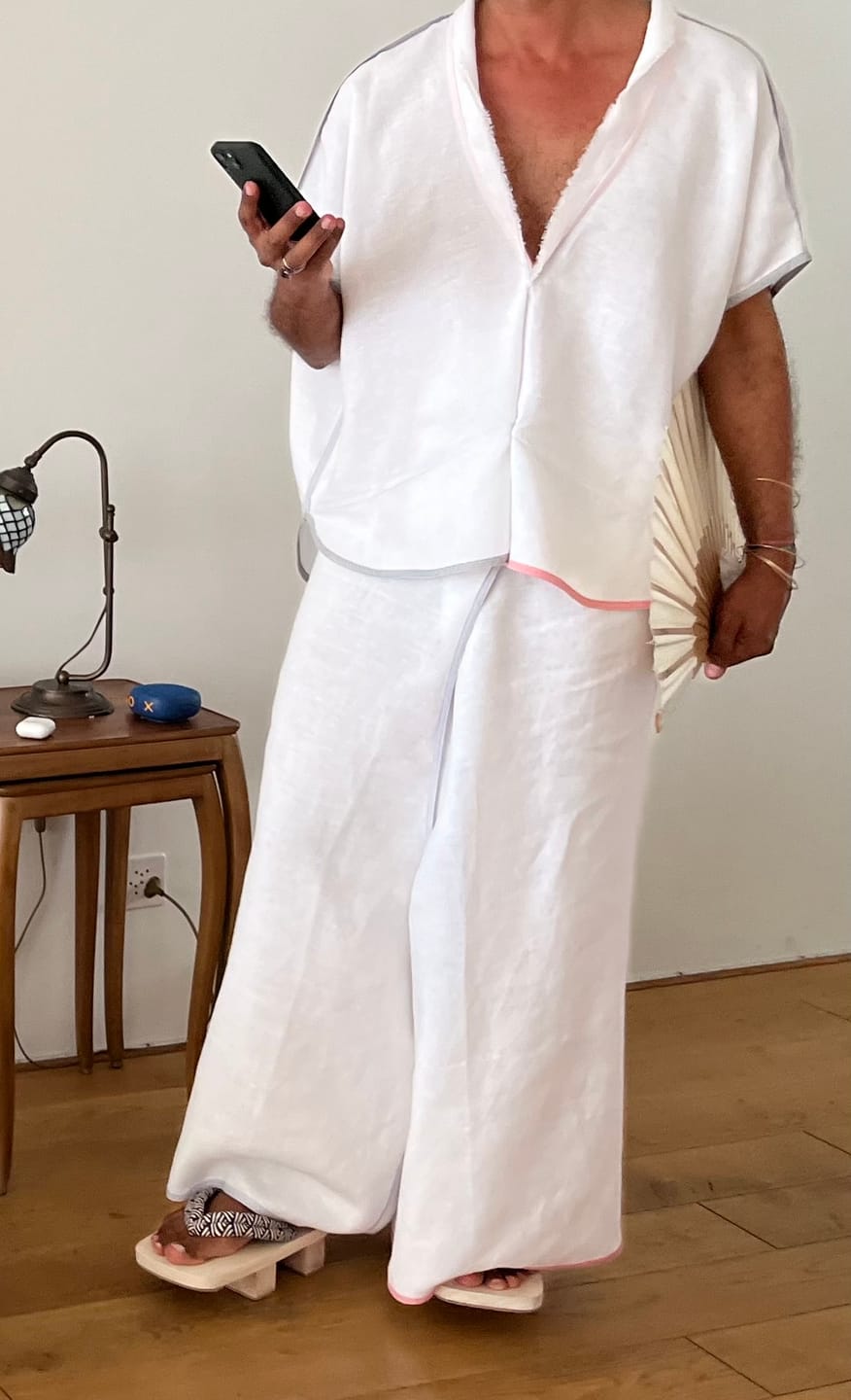 Customer photo review of Men’s Traditional Japanese Sandals 【Japanese Wave】