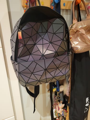 Customer photo review of Sac Banane Holographique | Éclair