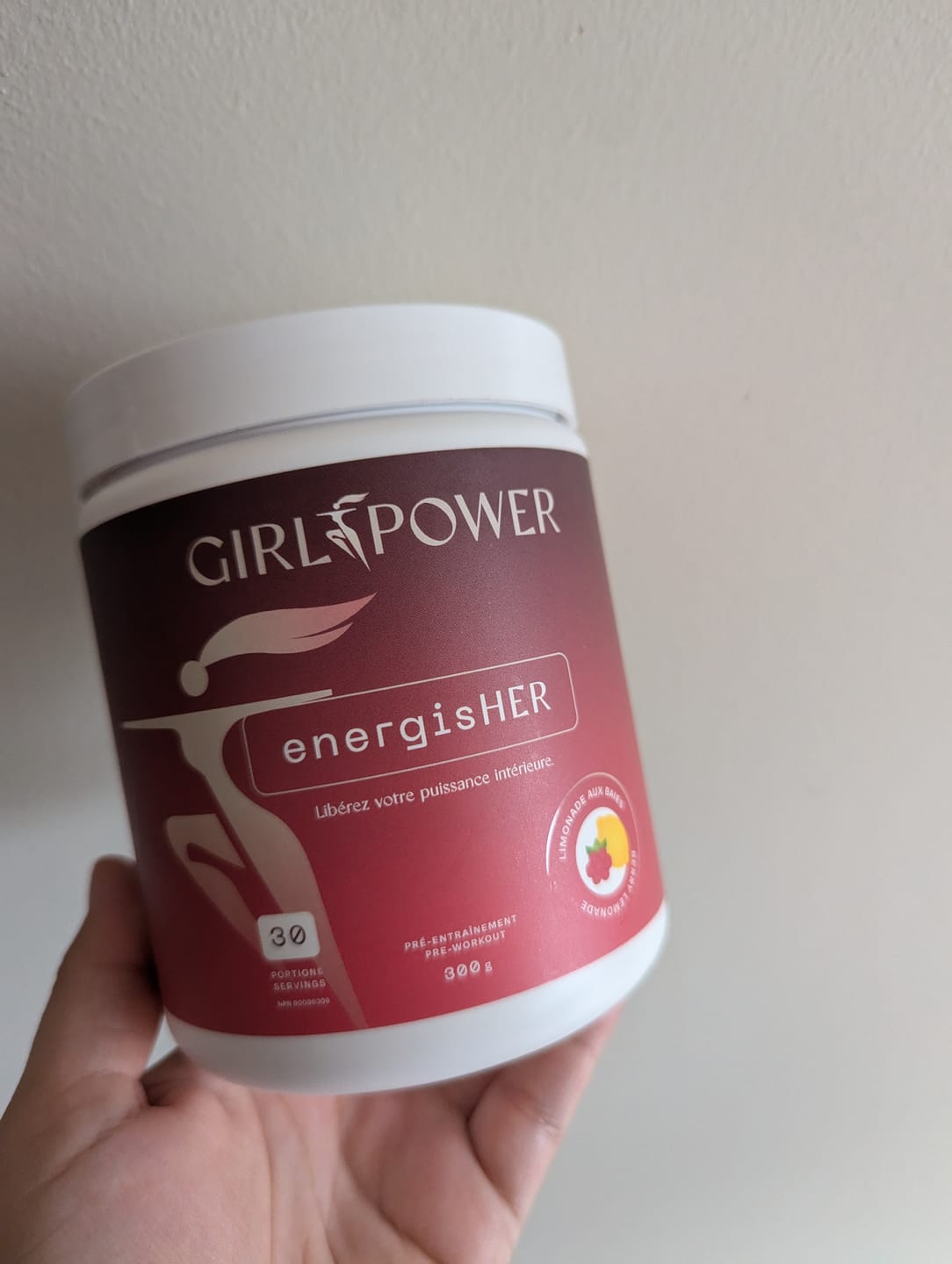 Customer photo review of Girl Power - EnergisHER 300g