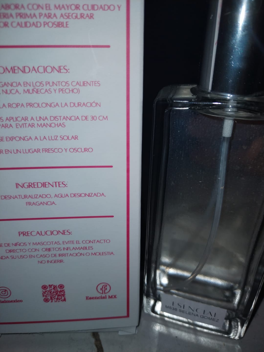 Customer photo review of M536 Inspirado en: Selena Gomez Eau de Parfum - Selena Gomez