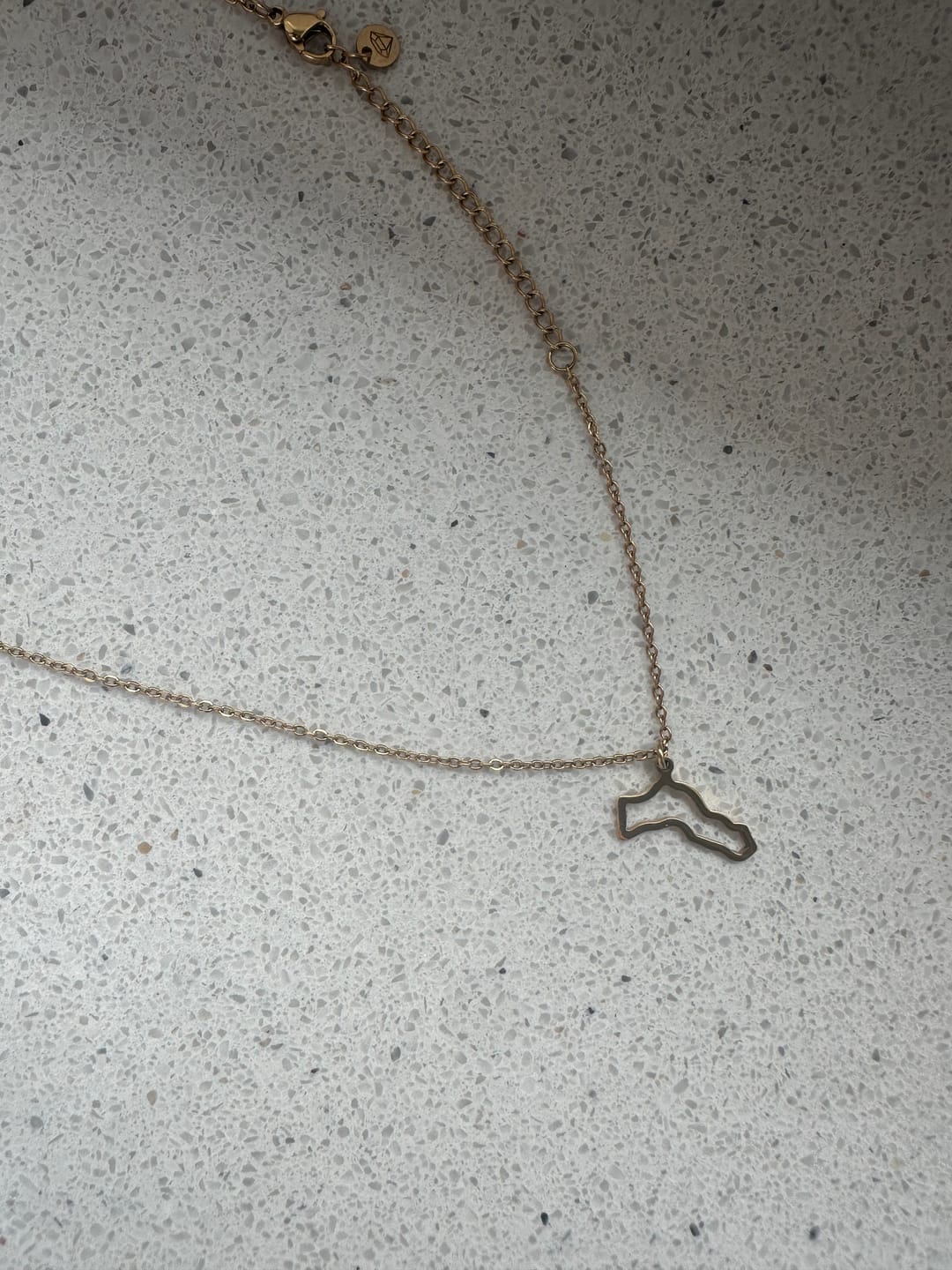 Customer photo review of Nations Kette | 18K vergoldet | Filigran
