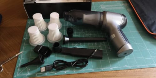 Customer photo review of BRICOPOWER™ - Aspirateur Voiture - Édition Power