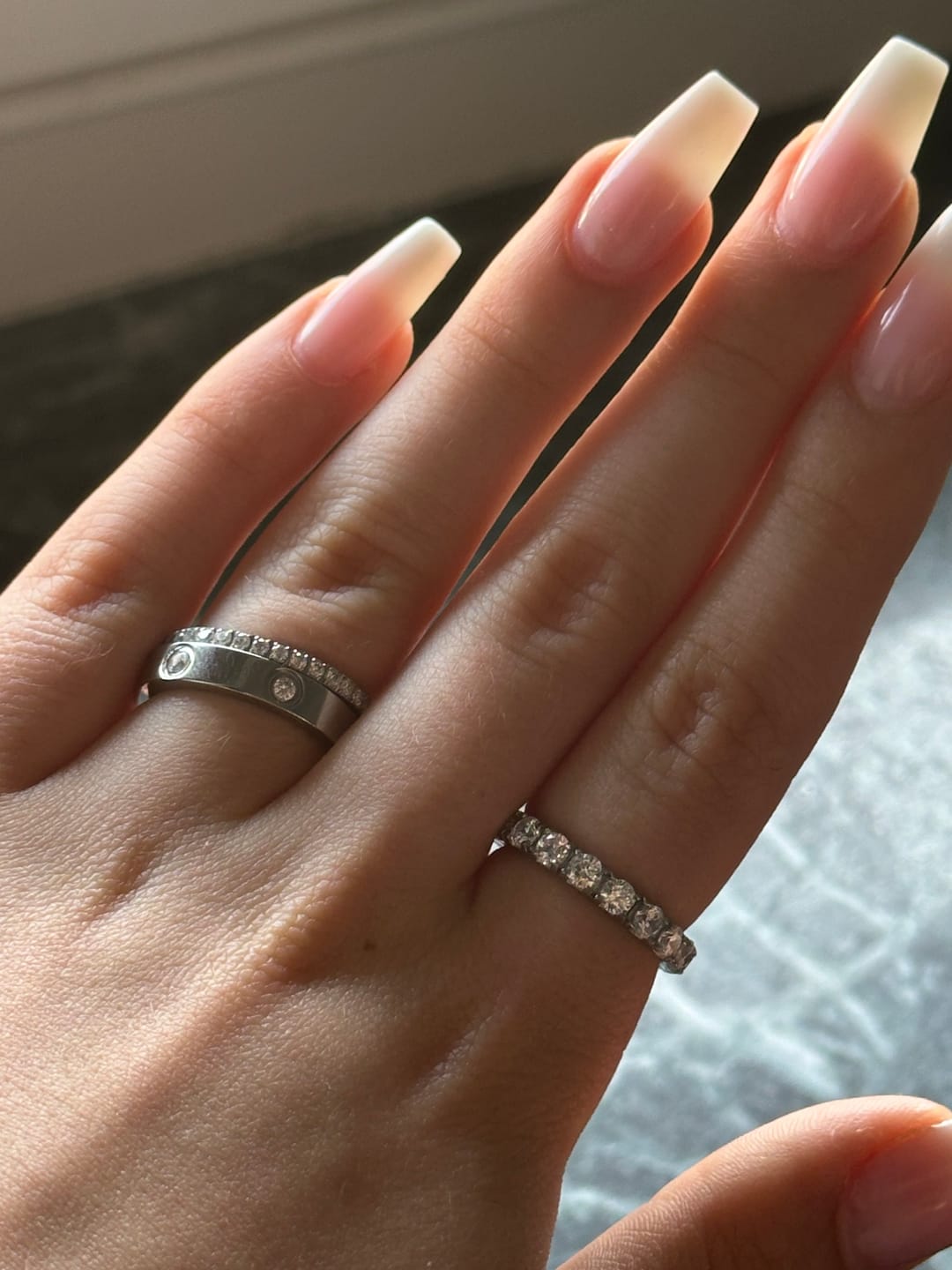 Customer photo review of Estella Ring | 18K vergoldet