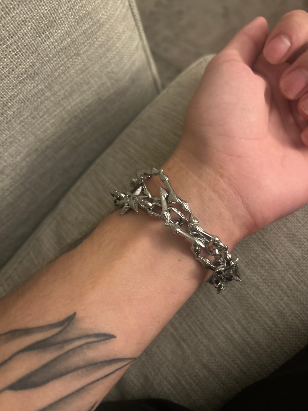 Customer photo review of CHAIN OF ADDICTION BRACELET