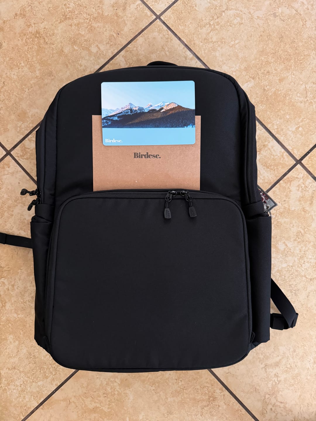 Customer photo review of Birdesc Backpack