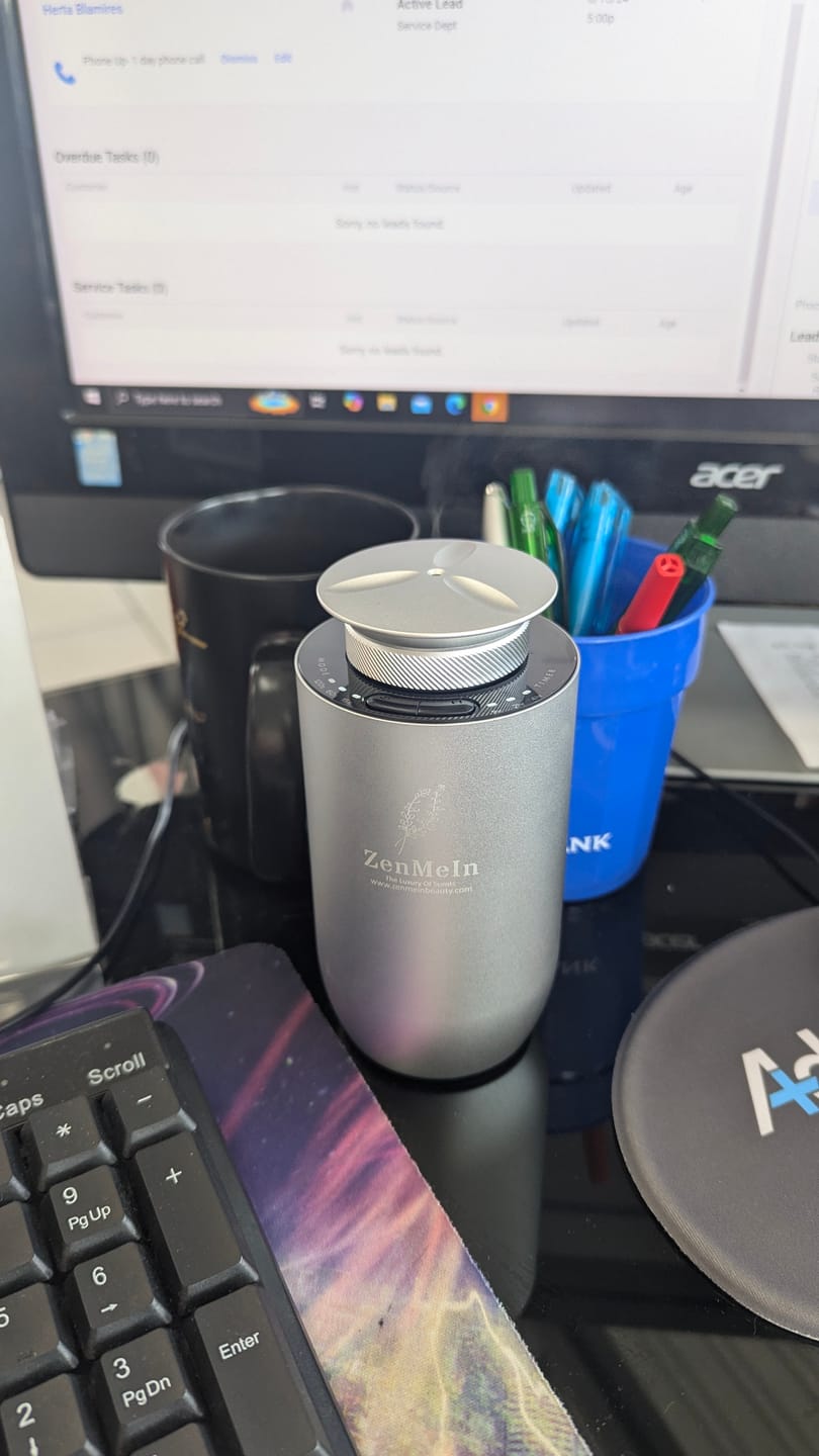 Customer photo review of Portable Car Diffuser
