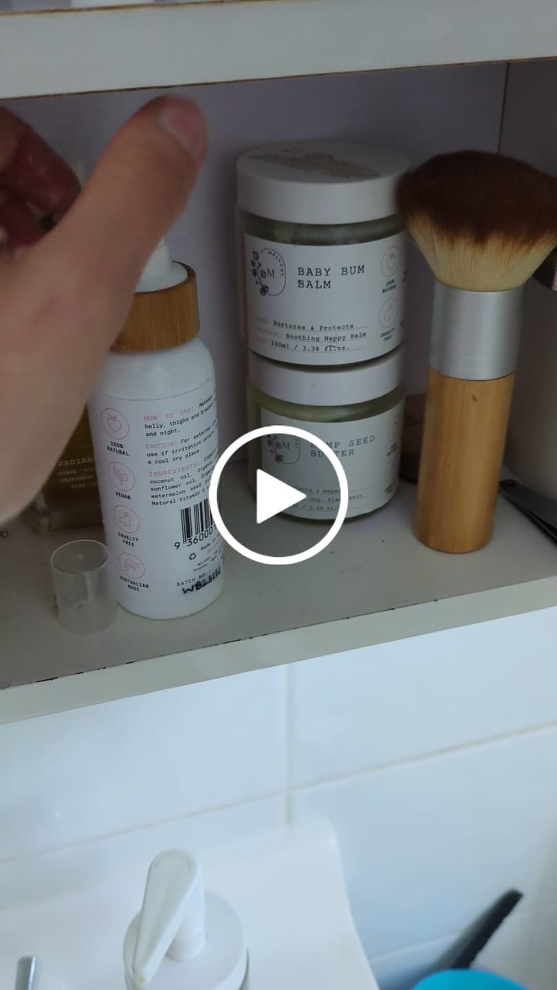 Customer video review of Watermelon Belly Oil