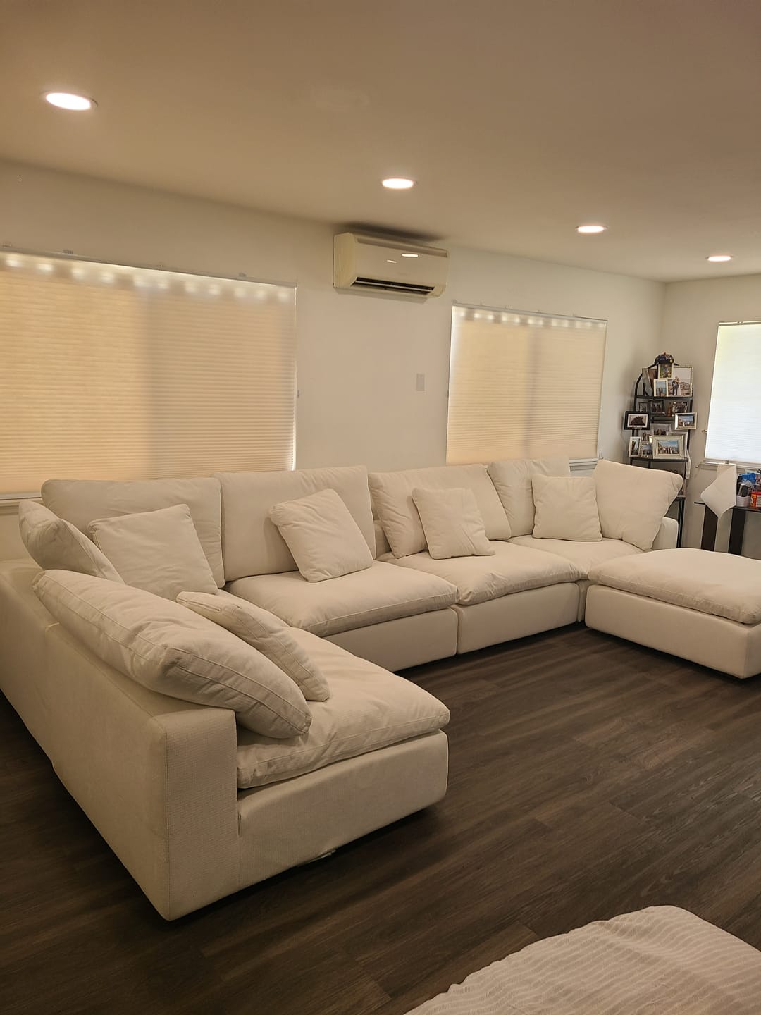 Customer photo review of Malibu Cloud Sectional