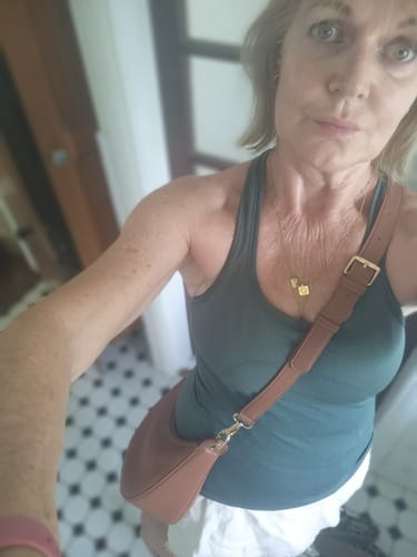 Customer photo review of Corfu Handbag