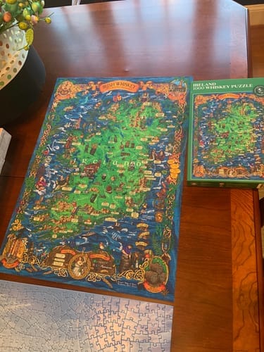 Customer photo review of Whiskey Puzzle - Ireland
