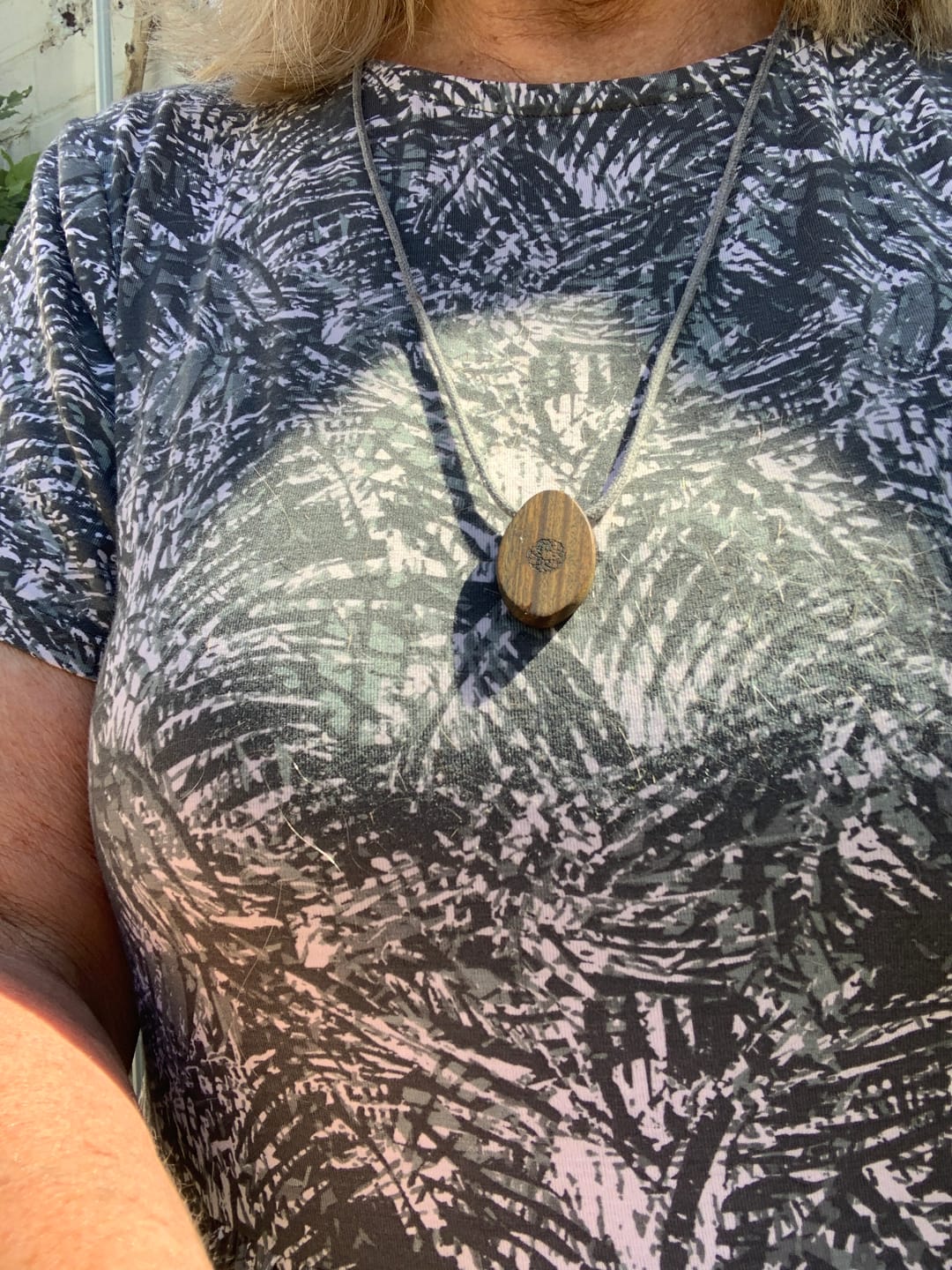 Customer photo review of Torus Design in Lignum - ORB Pendant