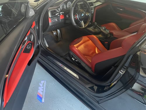 Customer photo review of BMW F SERIES DOOR LIGHTS