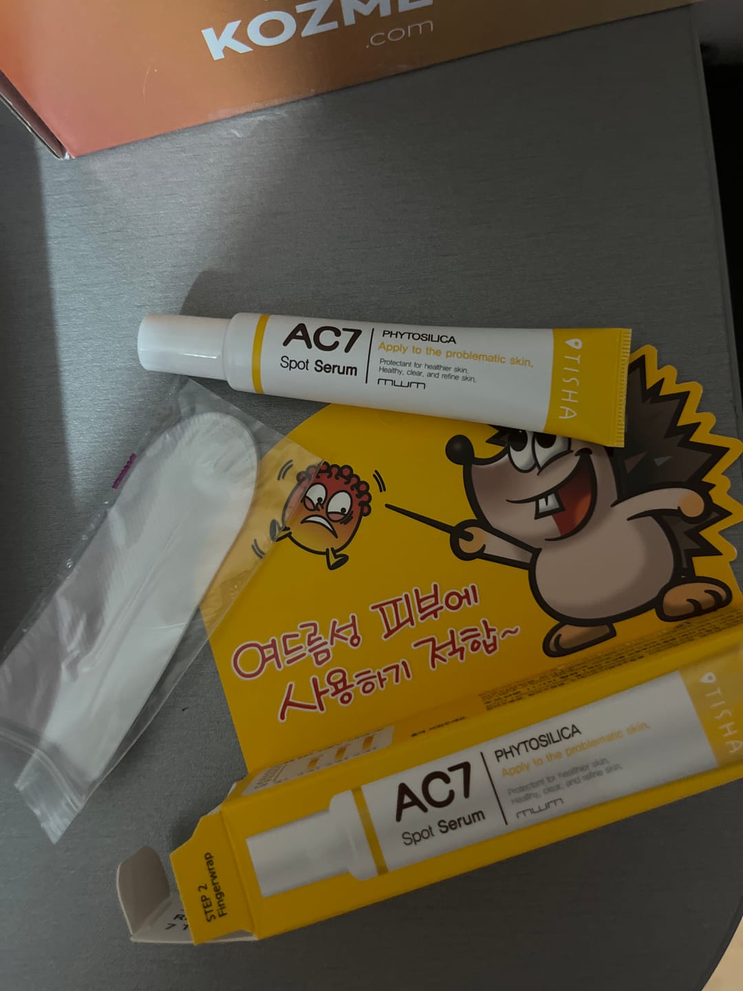 Customer photo review of Dr. Tisha AC7 Анти акне серум с микроигли (спикули)