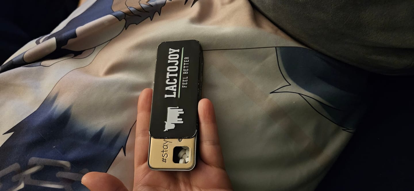 Customer photo review of LactoJoy Laktase Tabletten - 14.500 FCC - 240 Nachfüllpackung