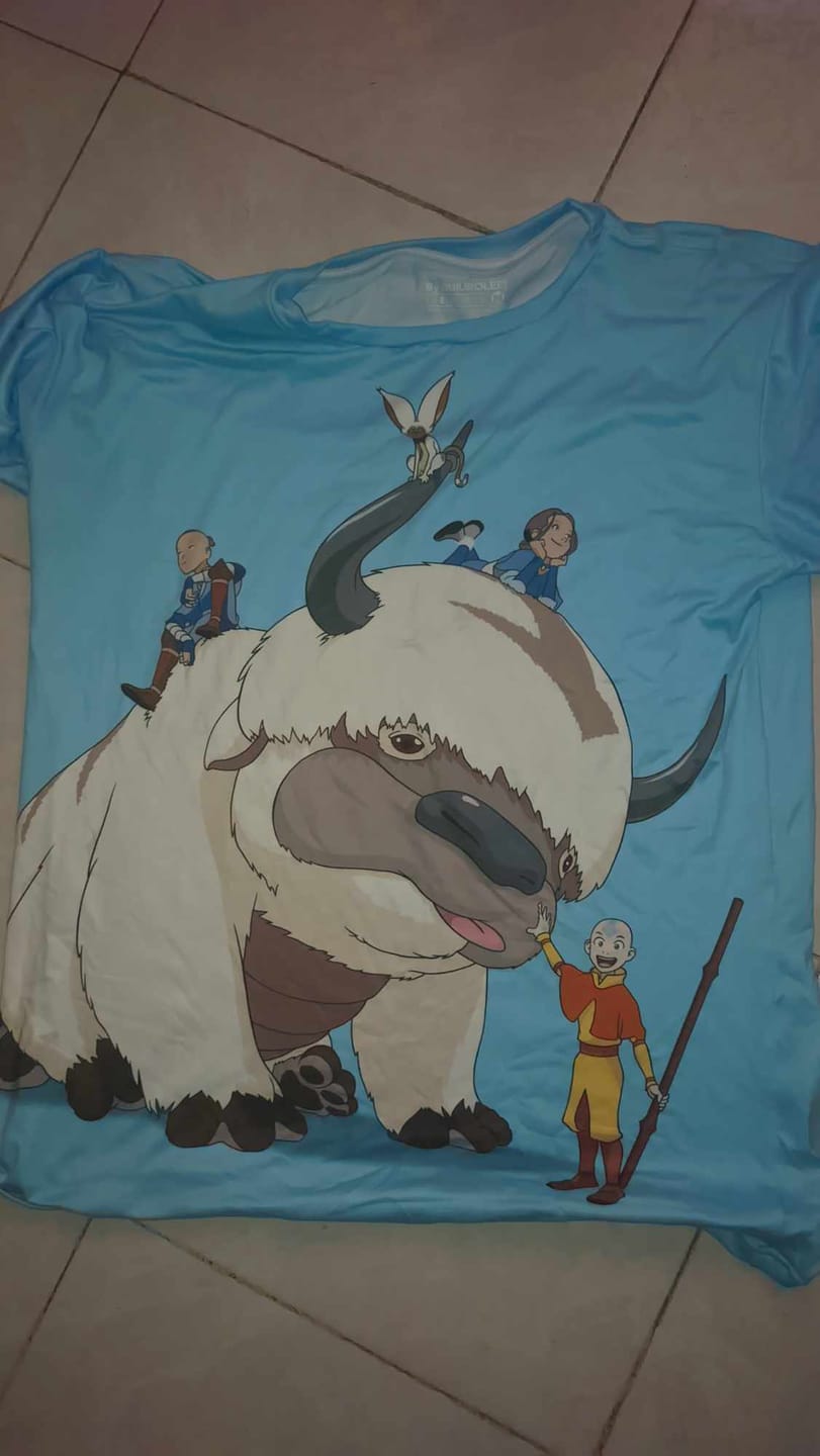 Customer photo review of Playera Pijama Equipo Avatar