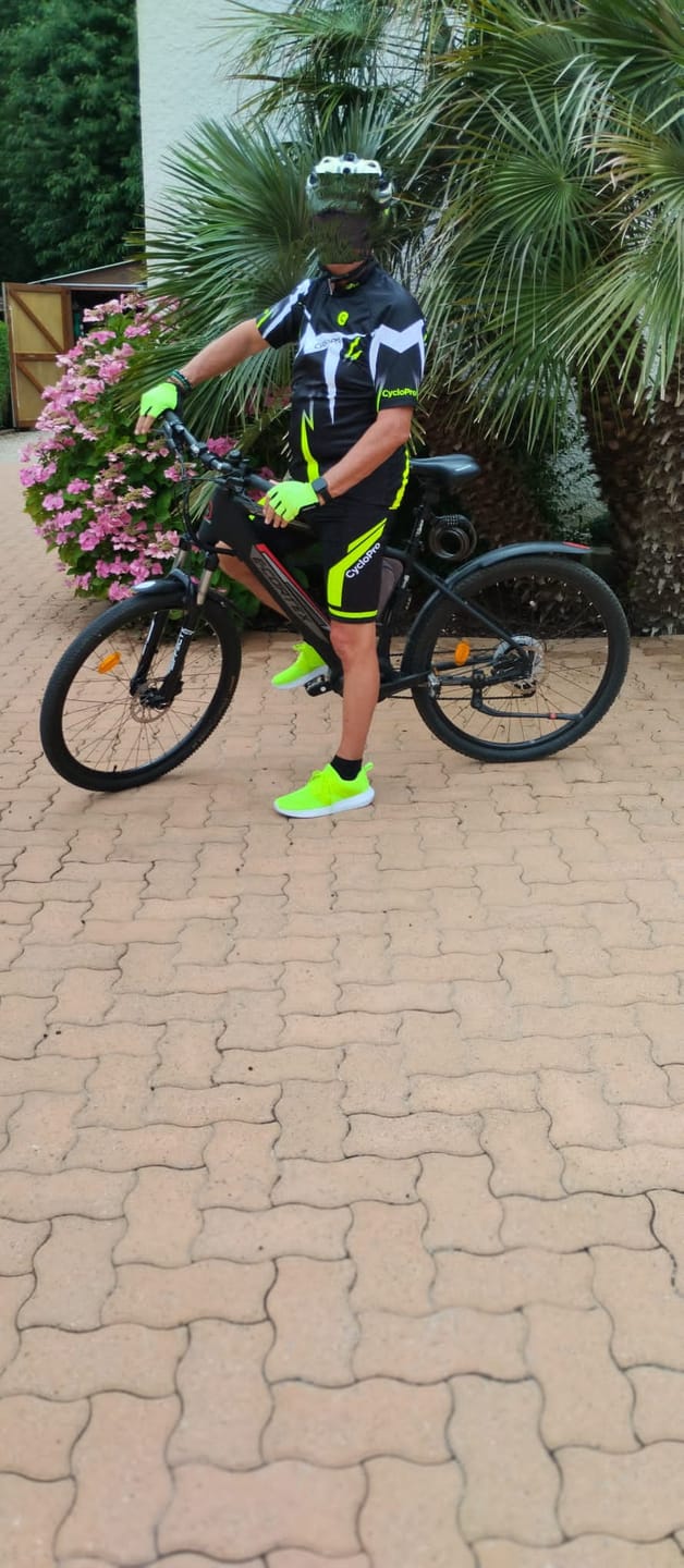 Customer photo review of Maillot Cyclisme - Confort+