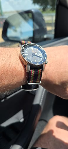 Customer photo review of 007 Bond Nylon Strap- Five Eye (AVAILABLE NOW)