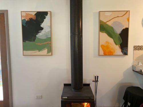 Customer photo review of Between the Bars, Painting Art Duo