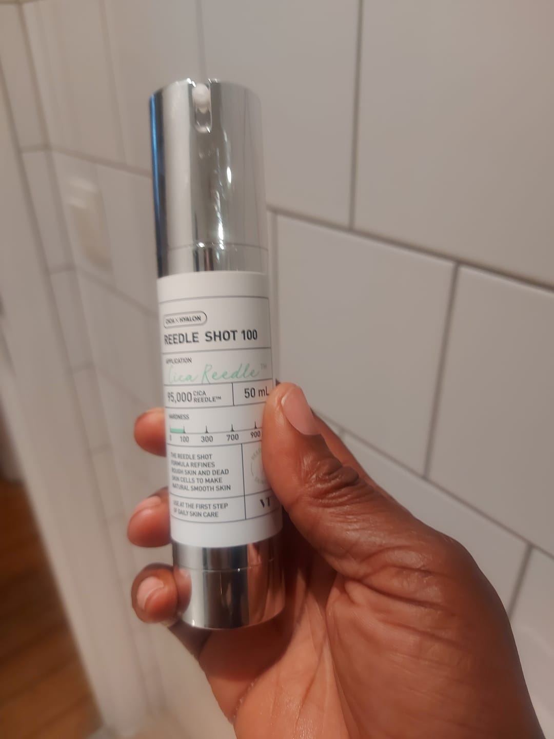Customer photo review of VT Cosmetics - Sérum Réparateur VT Reedle shot (2 formules) - 50ml