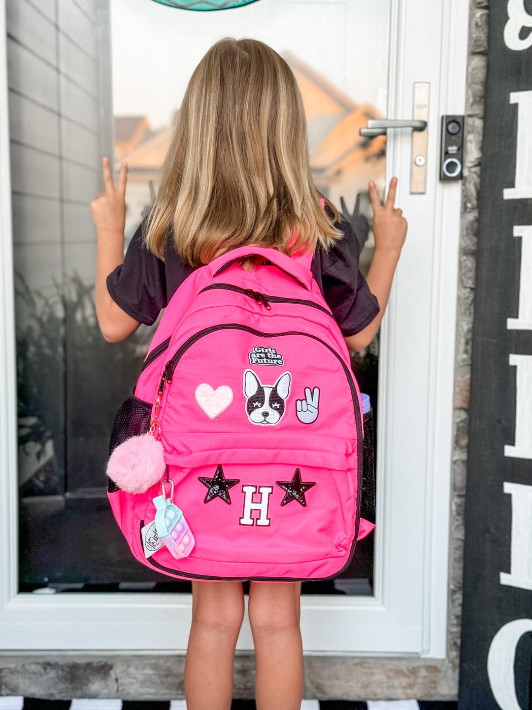 Customer photo review of Recycled Backpack