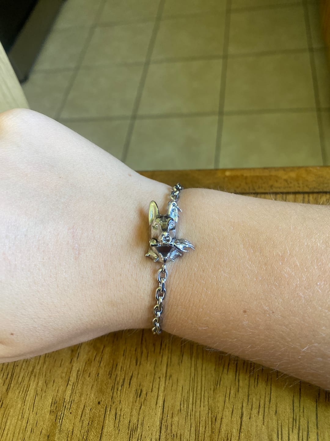 Customer photo review of HELLHOUND BRACELET