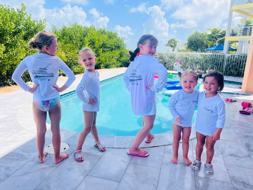 Customer photo review of Toddler Dri-Fit Custom Boat Shirts