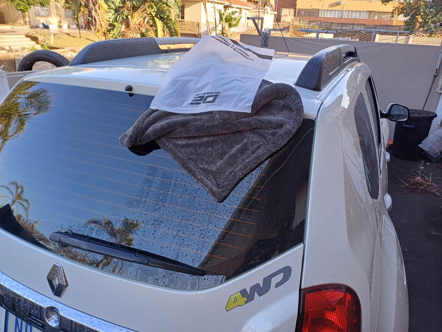Customer photo review of Twisted Loop Drying Towel