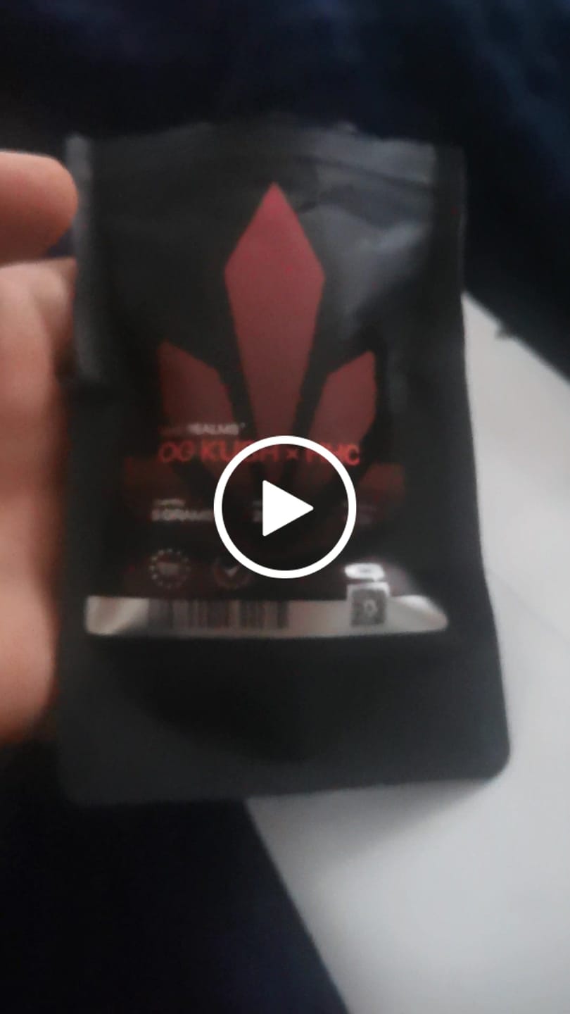 Customer video review of OG KUSH X 20% HHC