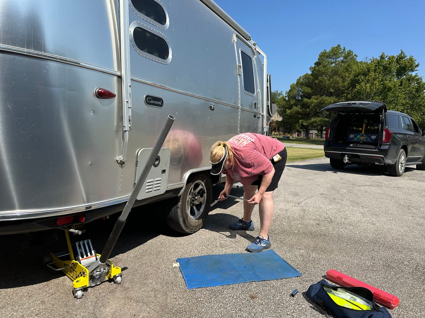 Customer photo review of AIR GEAR Tire Changing Kit