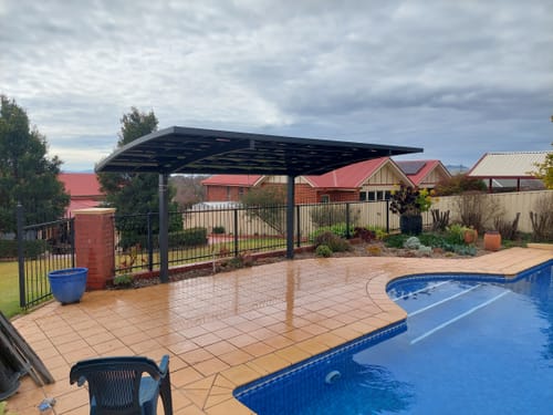 Customer photo review of Single Carport-550x 280 x 316cm