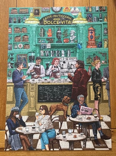 Customer photo review of Coffee Puzzle - Italian Coffee Culture
