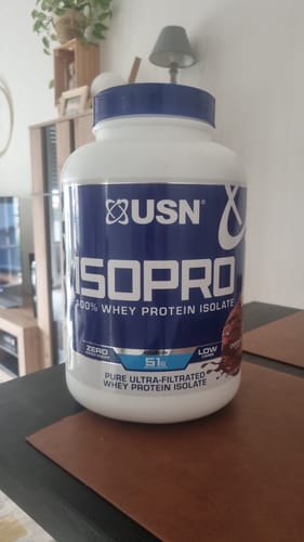 Customer photo review of USN - ISO PRO 100% WHEY PROTEIN ISOLATE