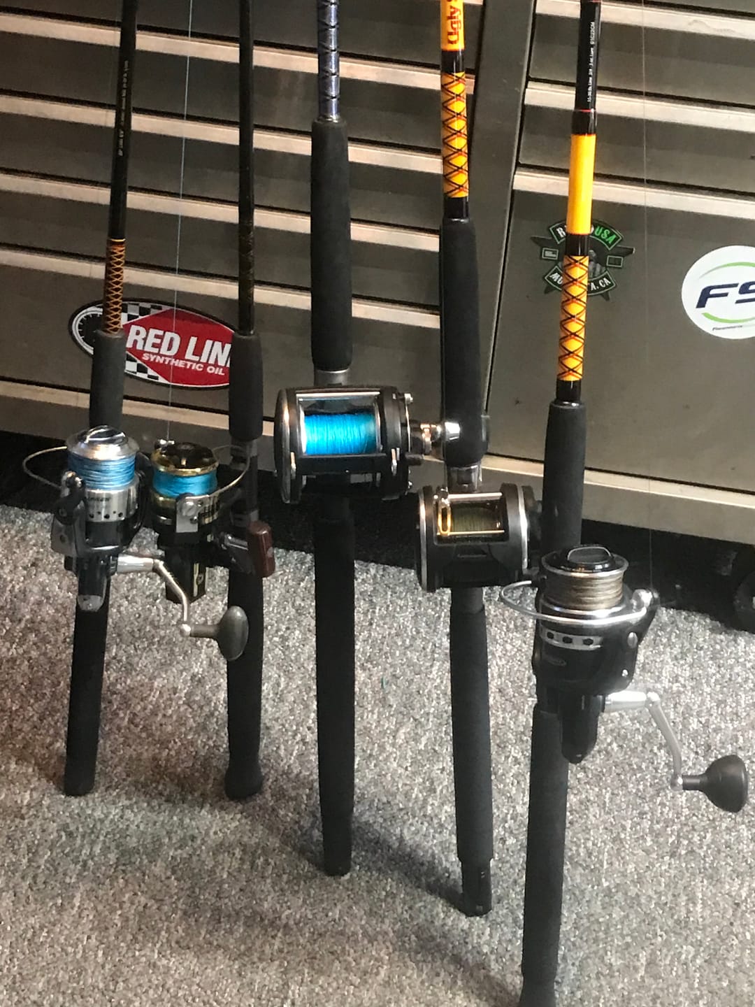 Customer photo review of Blue Wave or Moss Camo 300-2000 Yard Spools