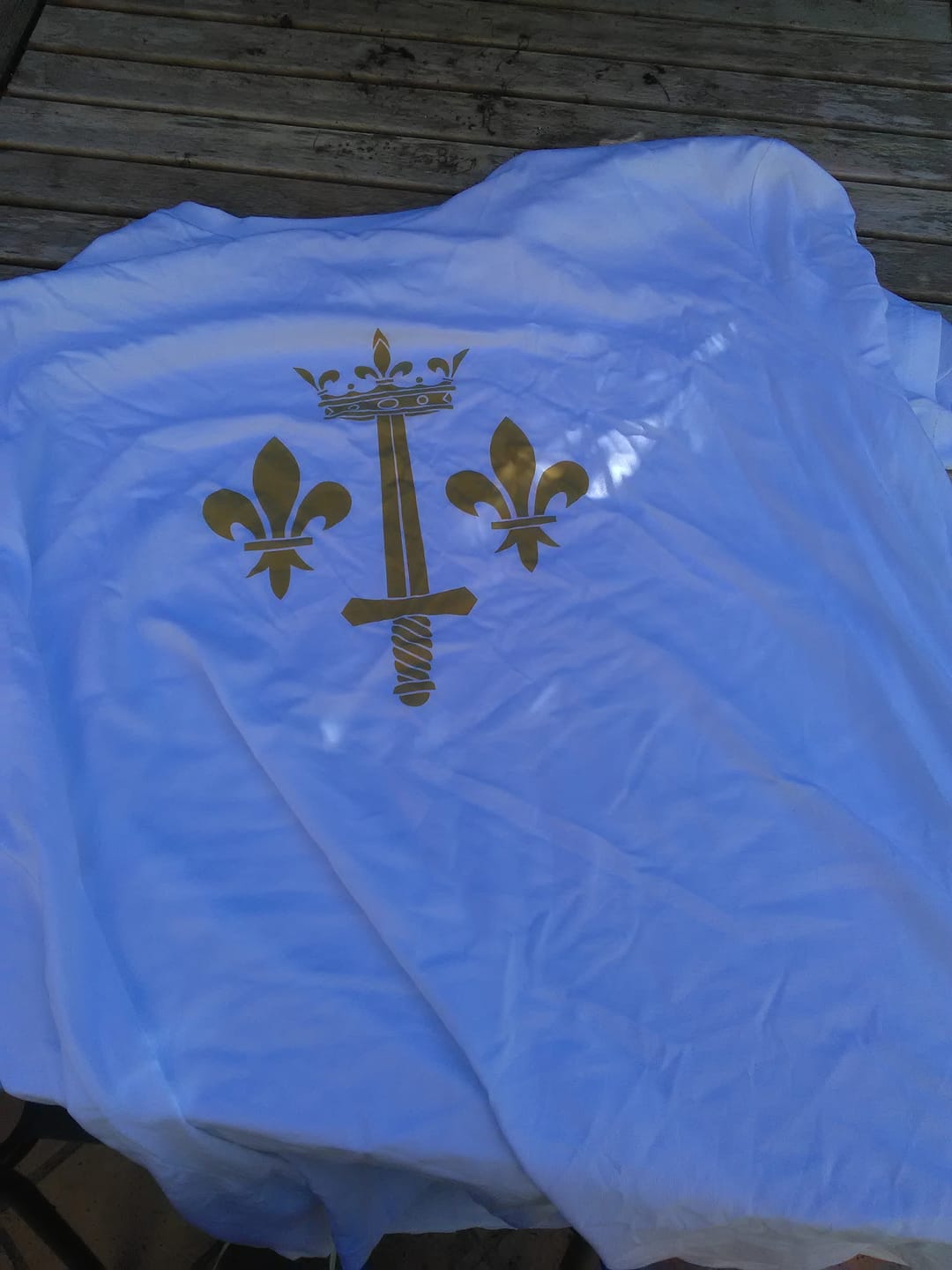 Customer photo review of T-shirt - Jeanne d'Arc