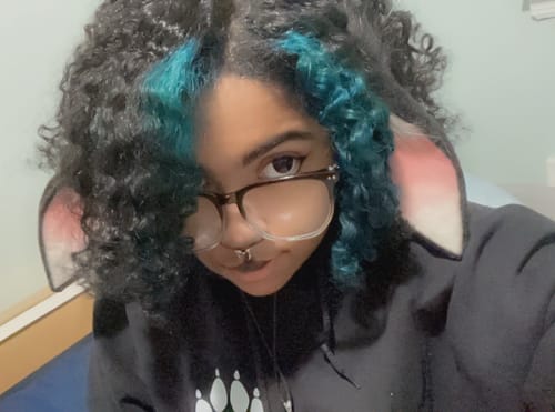 Customer photo review of Eyemoody Midnight Black | 6 Months, 2 pcs