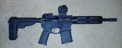 Customer photo review of AR15 Ambi Charging Handle Butterfly Raptor Warranty