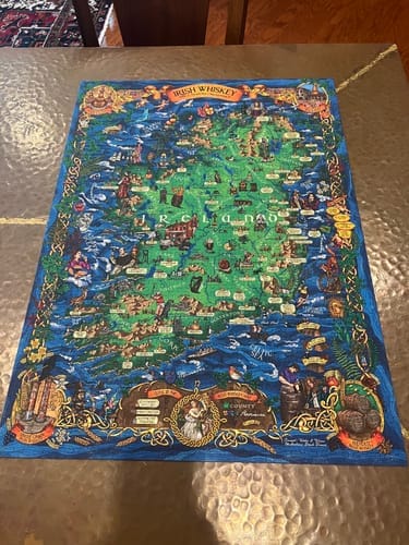 Customer photo review of Whiskey Puzzle - Ireland