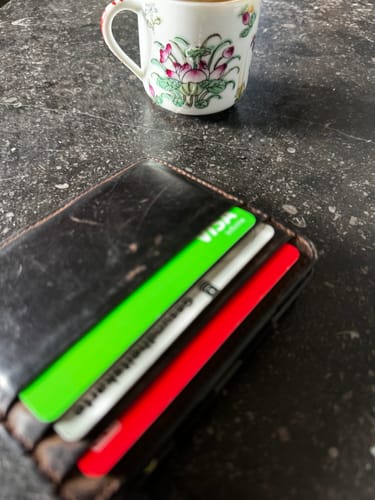 Customer photo review of Flap Boy - Magic Wallet with Coin Pocket