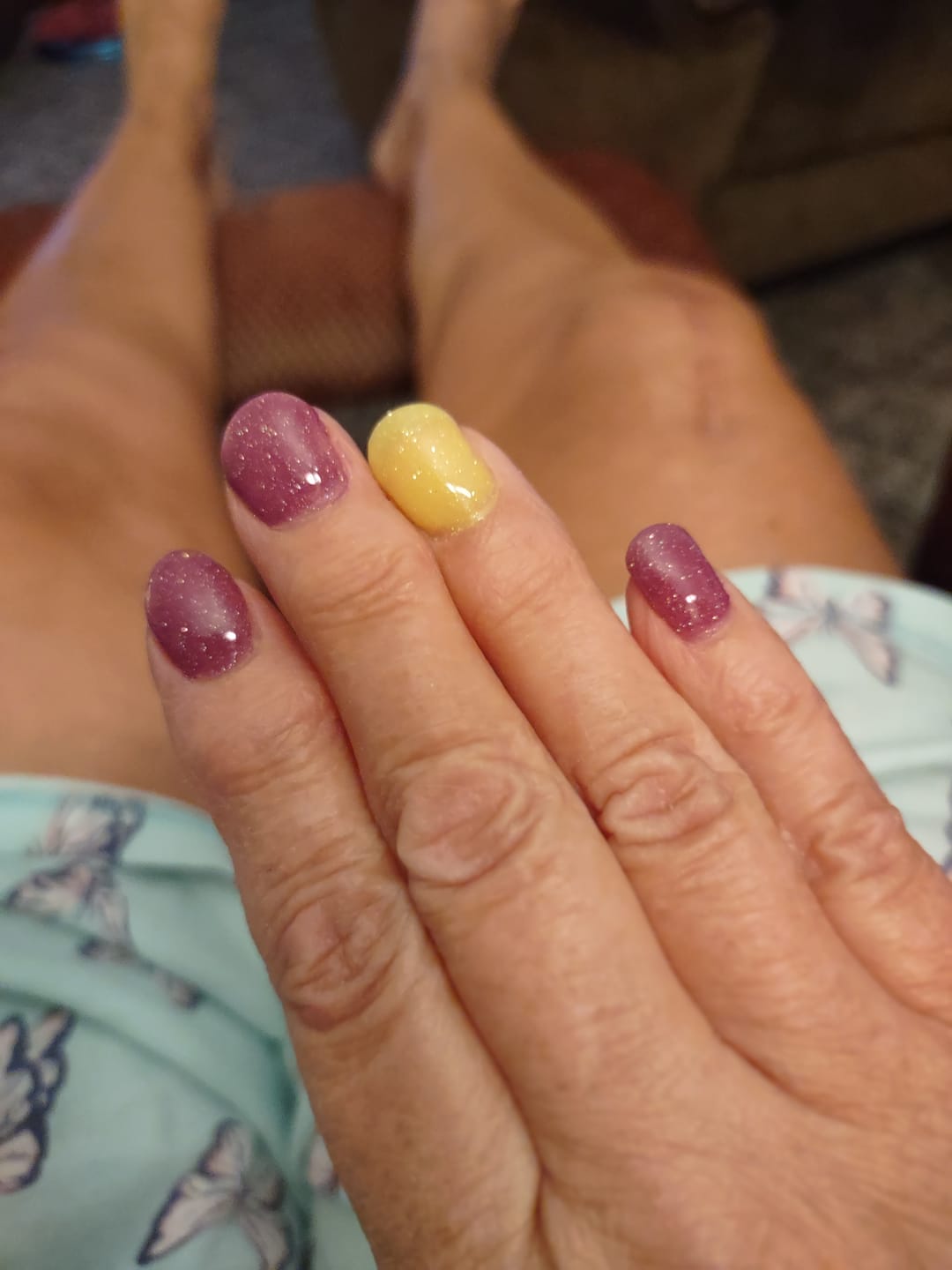 Customer photo review of 3 Step Dip Liquids: Base Bond, Solidify & Glossy 2.0