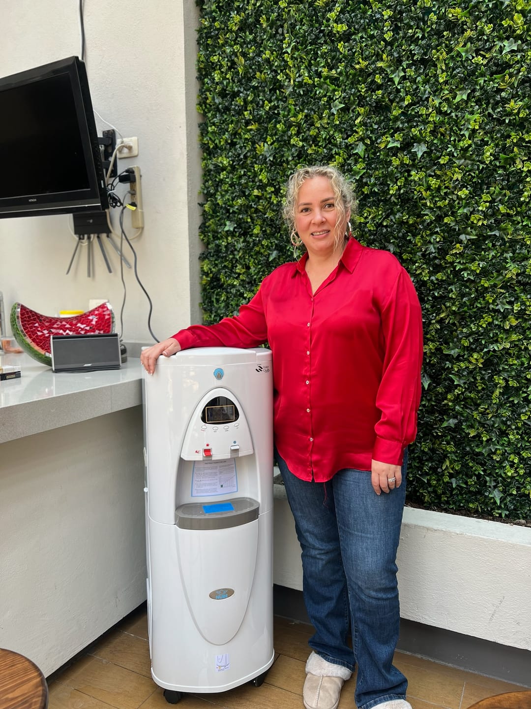 Customer photo review of NUBE SS30: Atmospheric Water Generator (8 Gal/day) 110V.